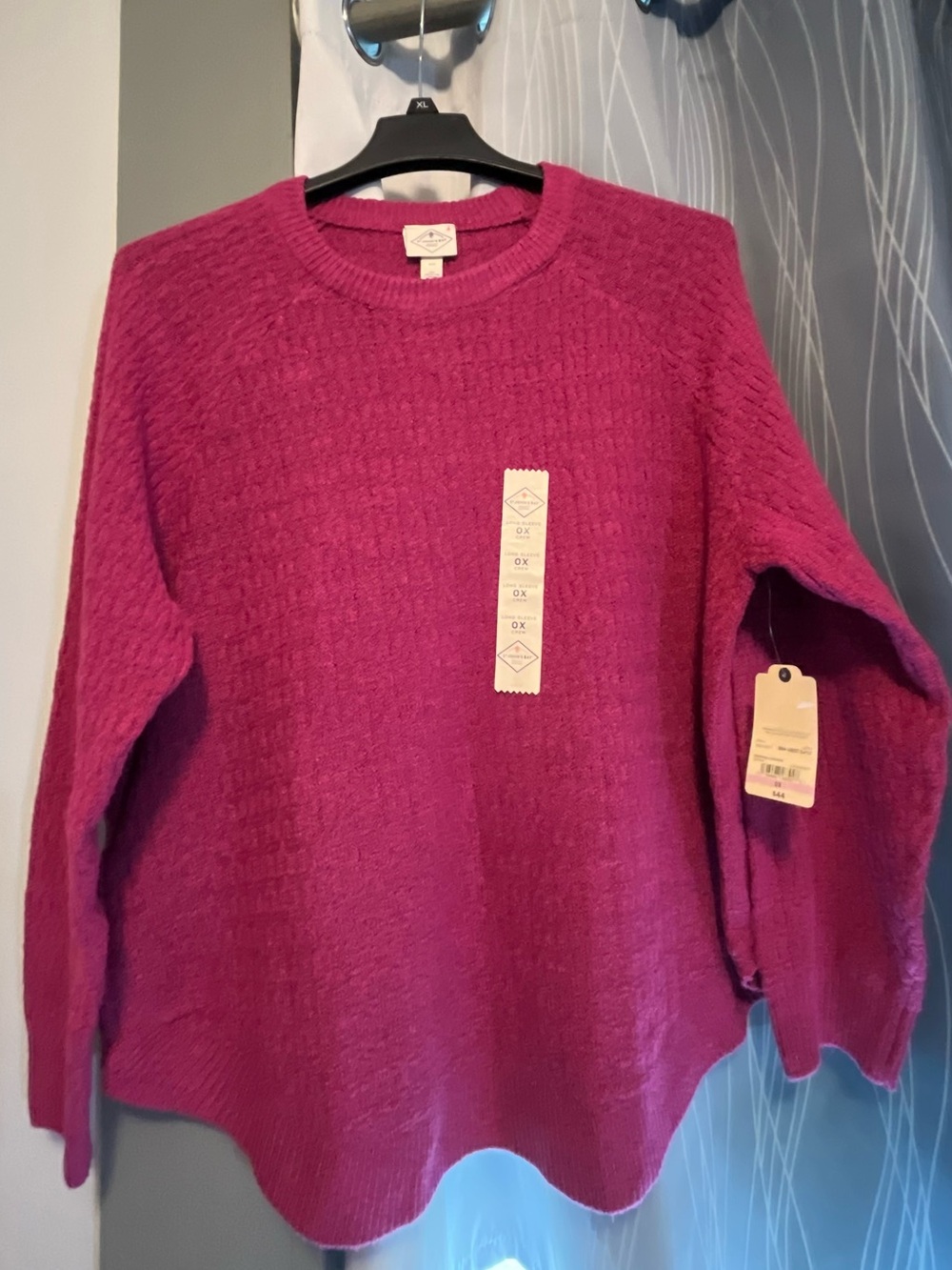 St. John’s Bay Sweater Woman’s Pink Knit Pullover